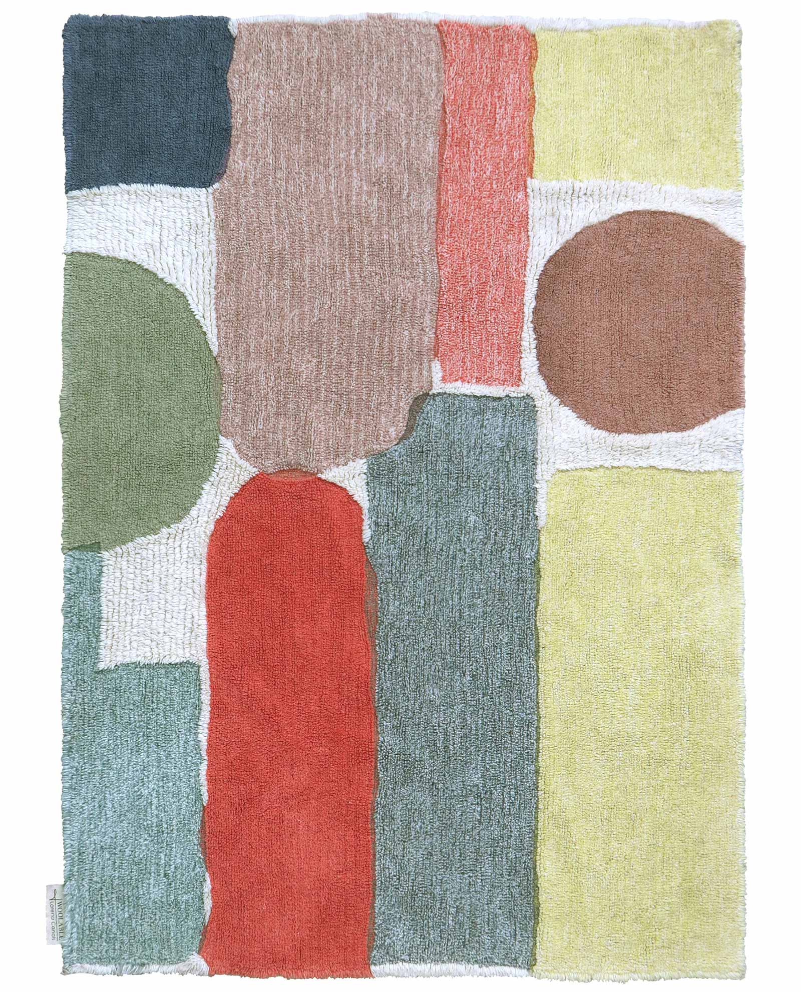 Lorena Canals Woolable Rug Abstract WO ABSTRA L 1