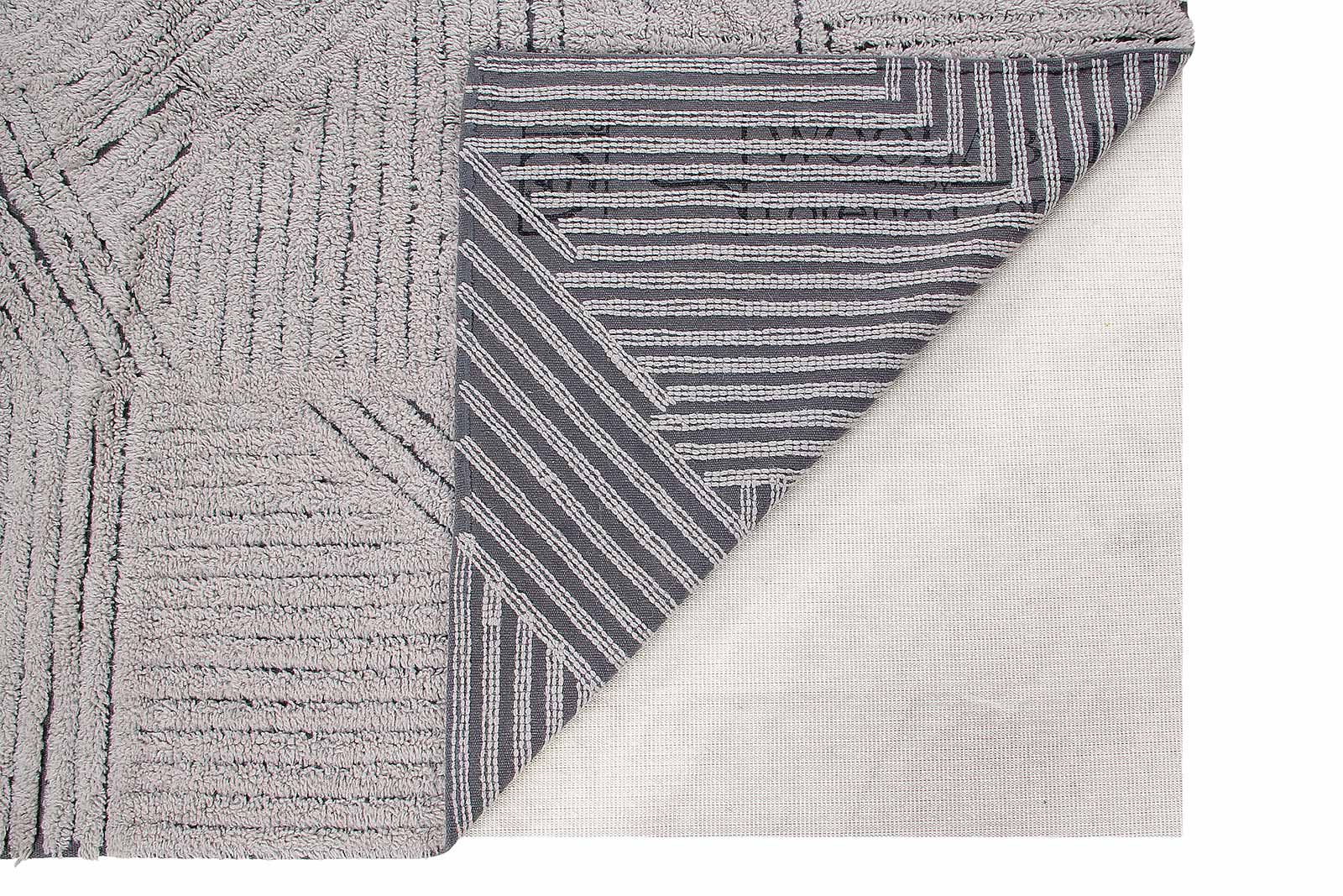 Lorena Canals Woolable Rug Black Chia WO CHIA L 4