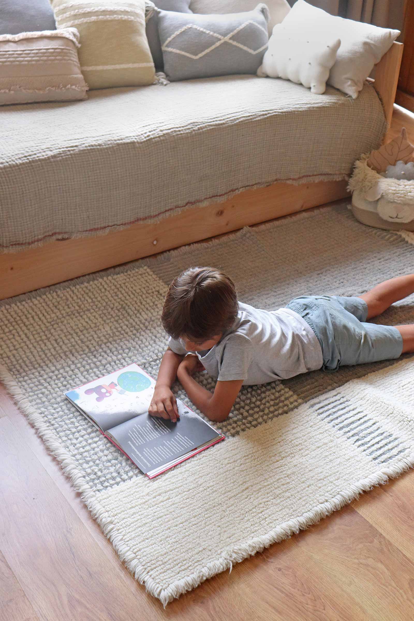 Lorena Canals Woolable Rug Kaia Smoke Blue WO KAIA BL 12