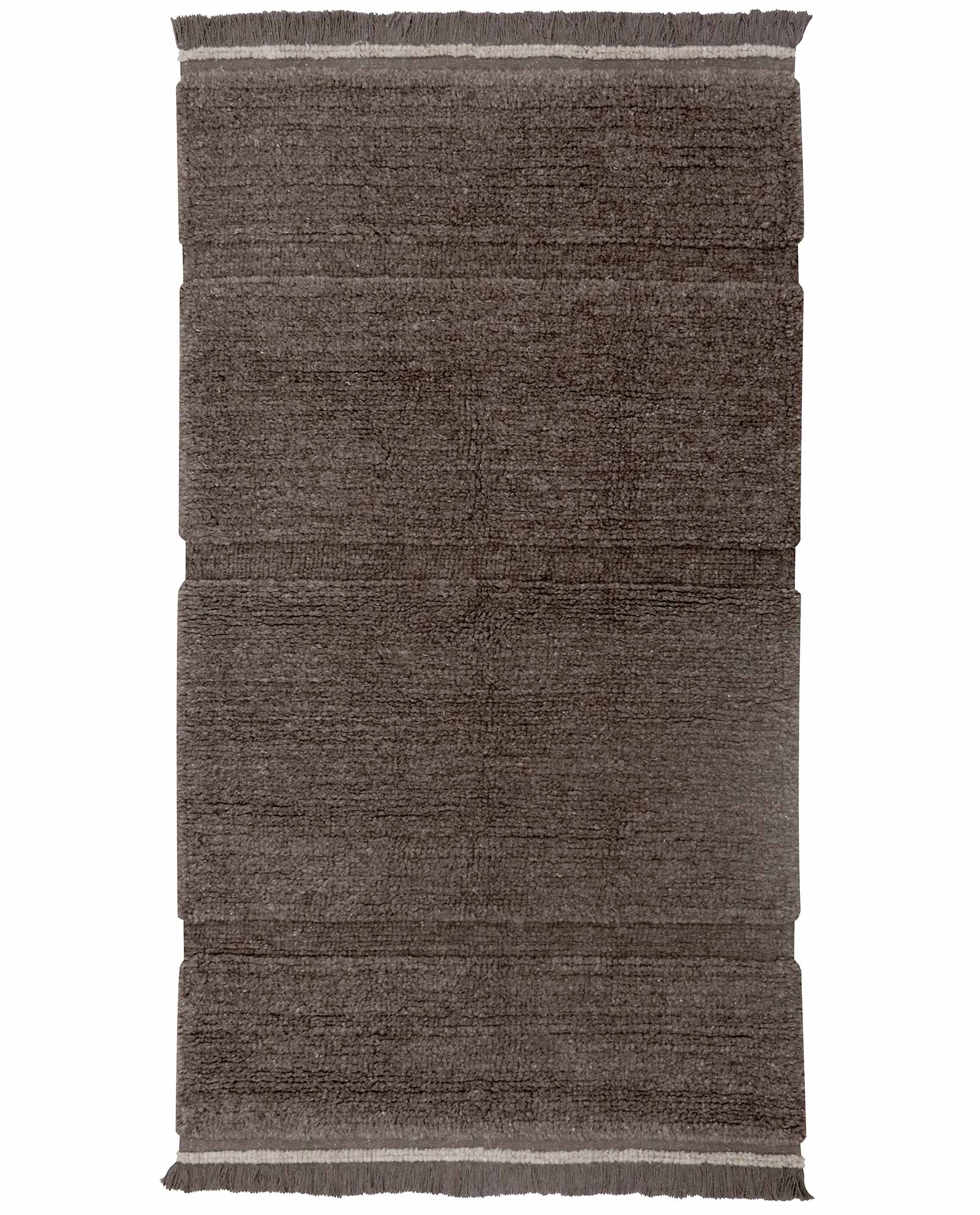 Lorena Canals Woolable Rug Steppe Sheep Brown WO STEPPE BW S 1