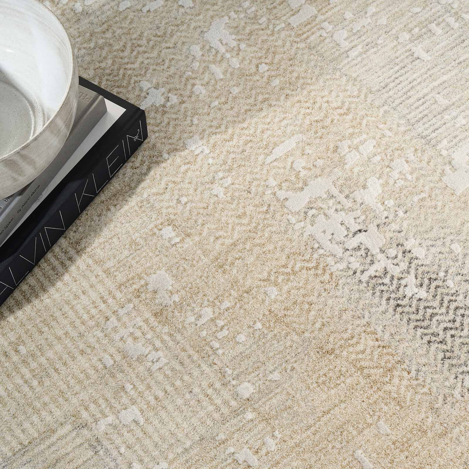 Calvin Klein rug Summit CK078 SUM05 CRMIV CREAM IVORY 10x13 841491143391 interior 2