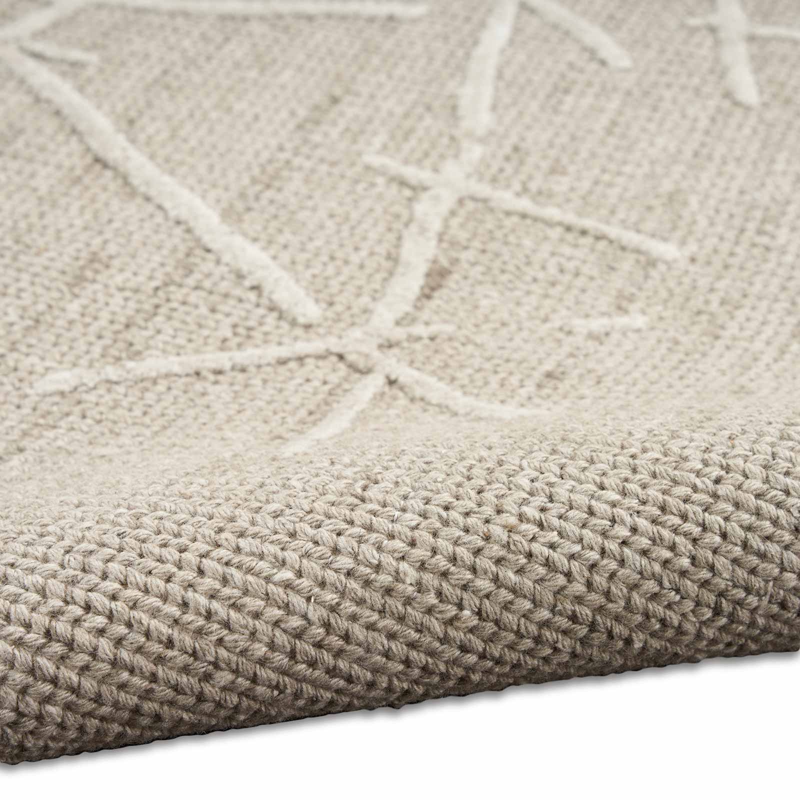 Calvin Klein rug Wander CK044 WND01 TAUPE 5x7 099446956996 texture 1
