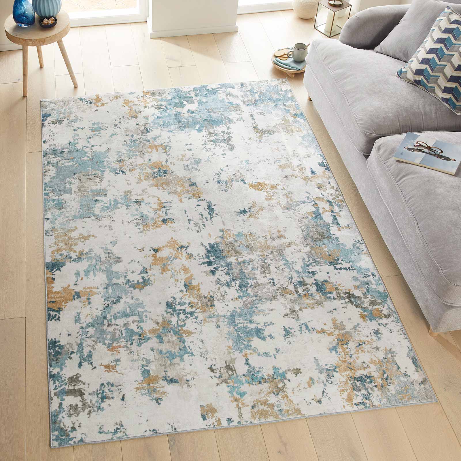 Concept Looms rug Liberty LIB104 AQUA 1