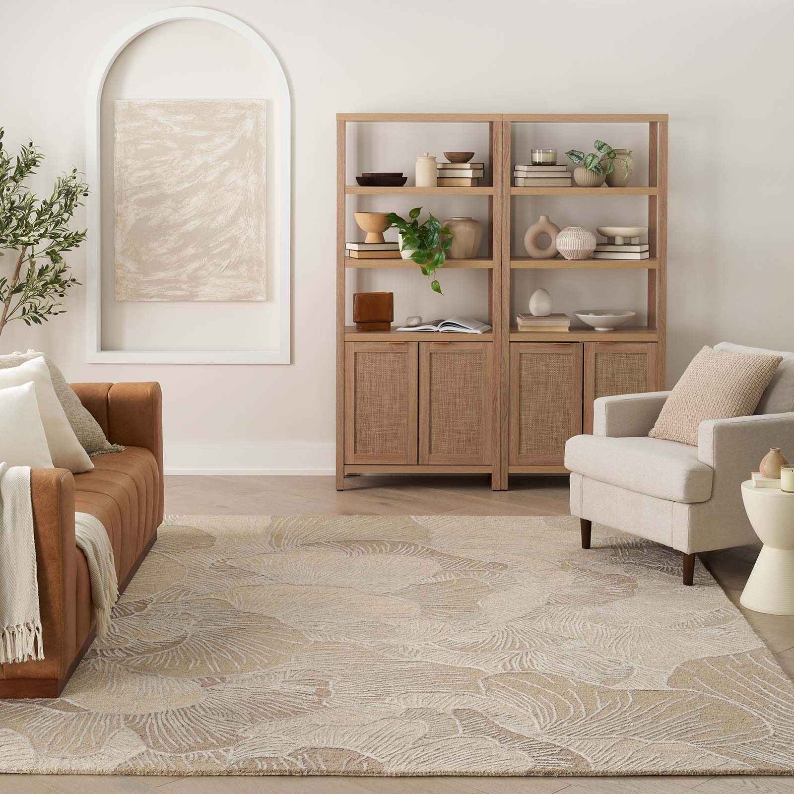 Nourison rug Avra AVR01 TAUPE 9x12 099446970374 interior 3