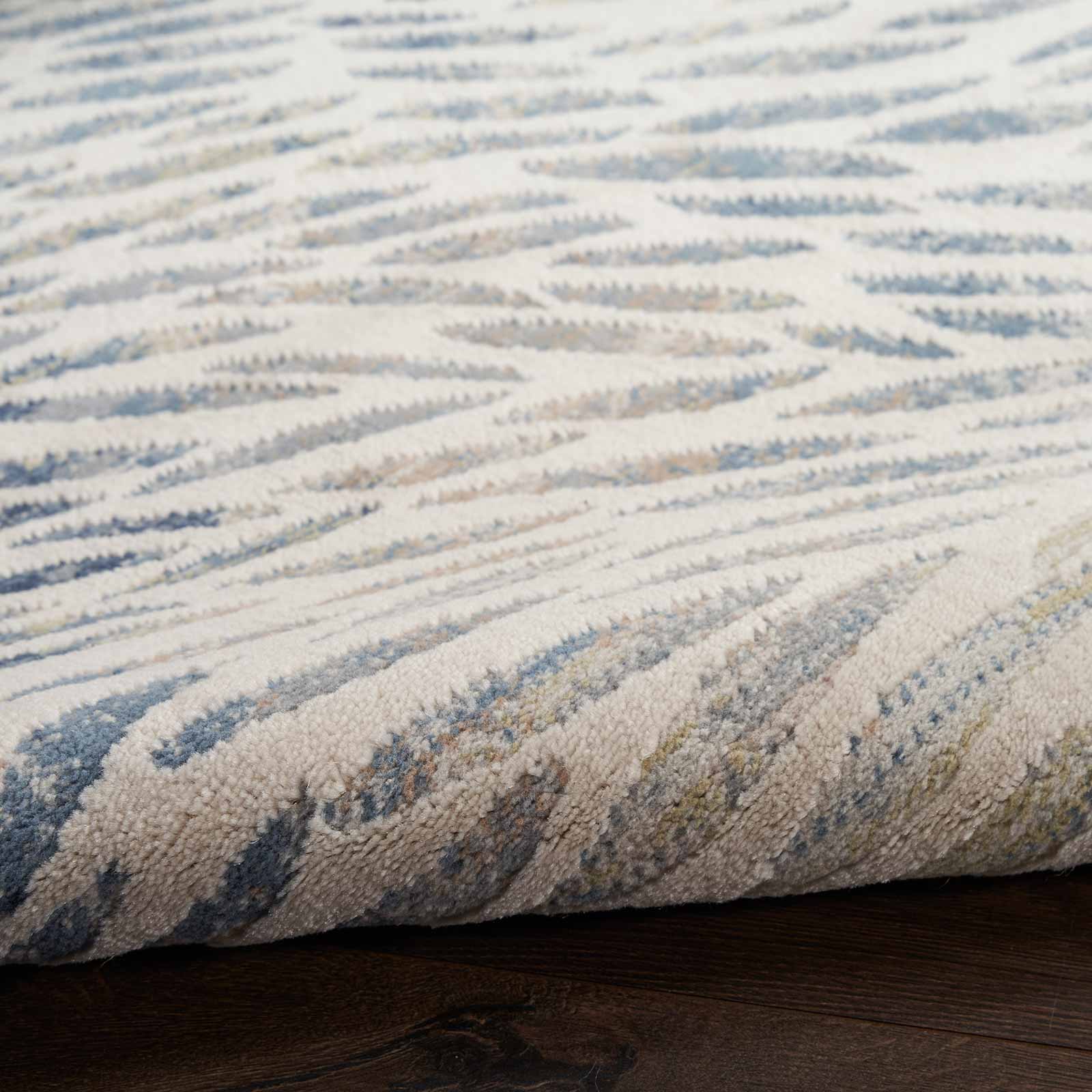 Nourison rug Exhale EXL03 MULTI MULTICOLOR 5x7 099446954923 texture 1