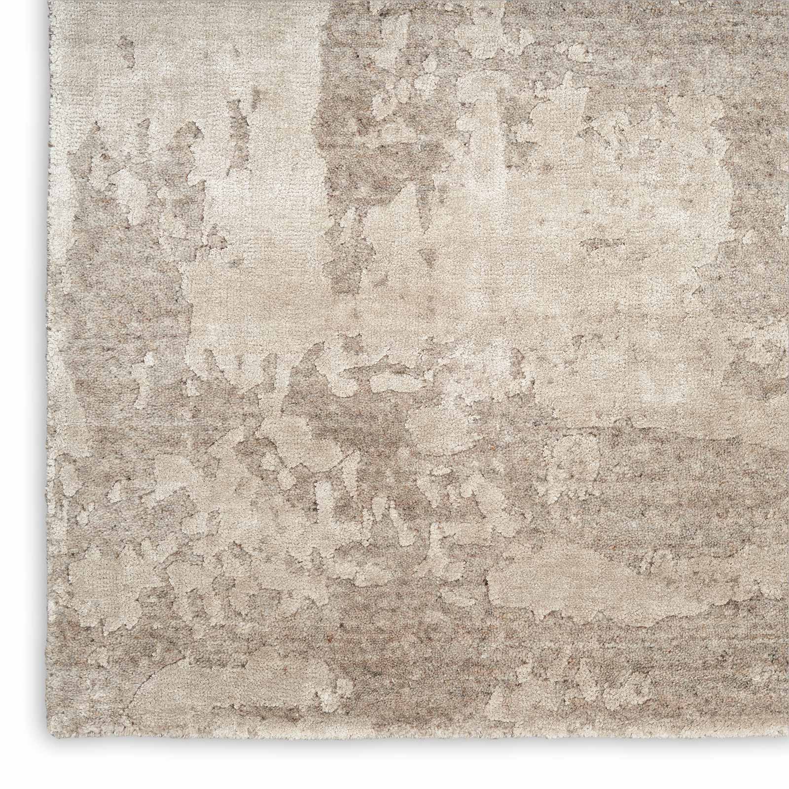 Nourison rug Harmony HAY06 SILGY SILVER GREY 8x10 099446936431 corner W