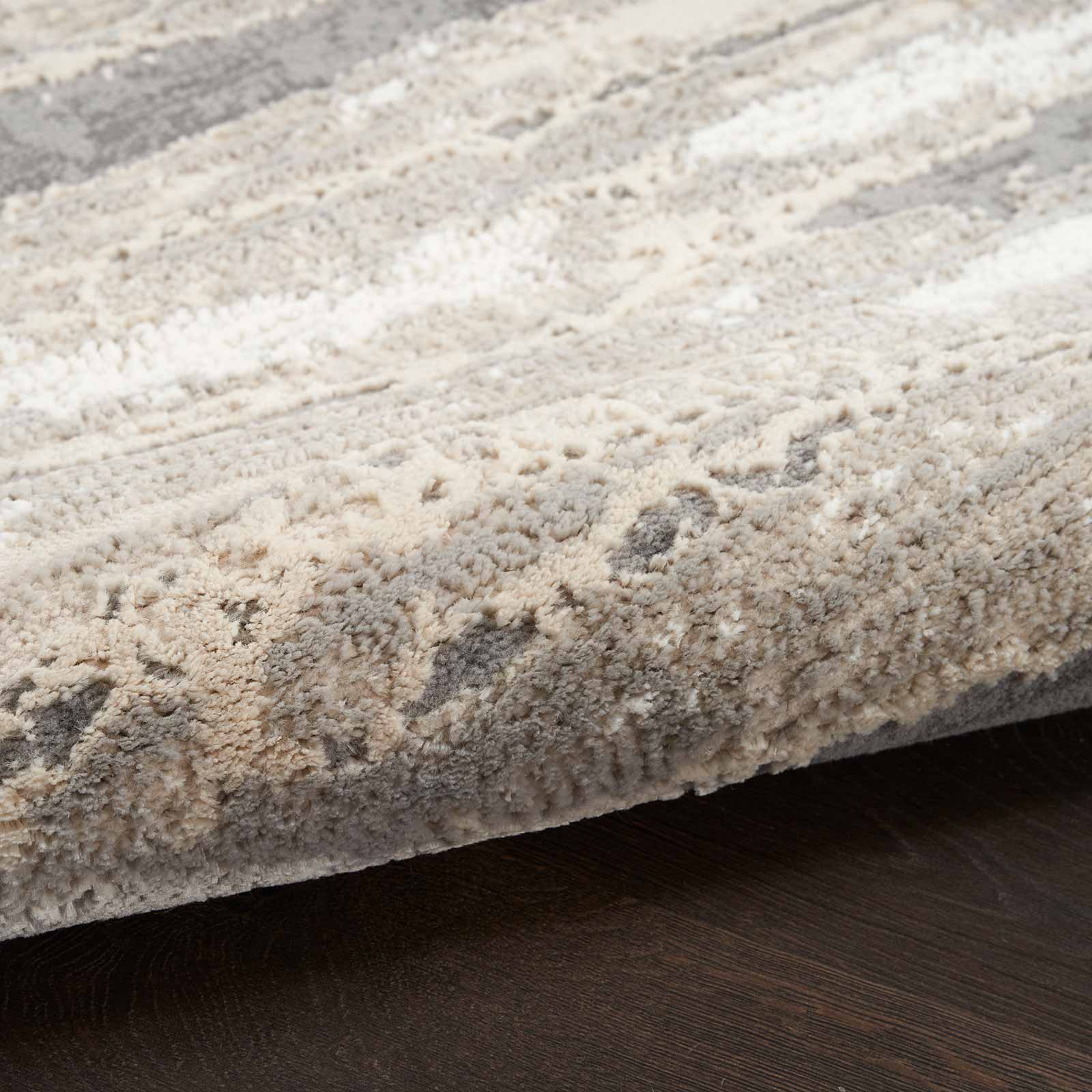 Nourison rug Sustainable Trends SUT03 IVMTC IVORY MULTICOLOR 5x7 099446954244 texture 1