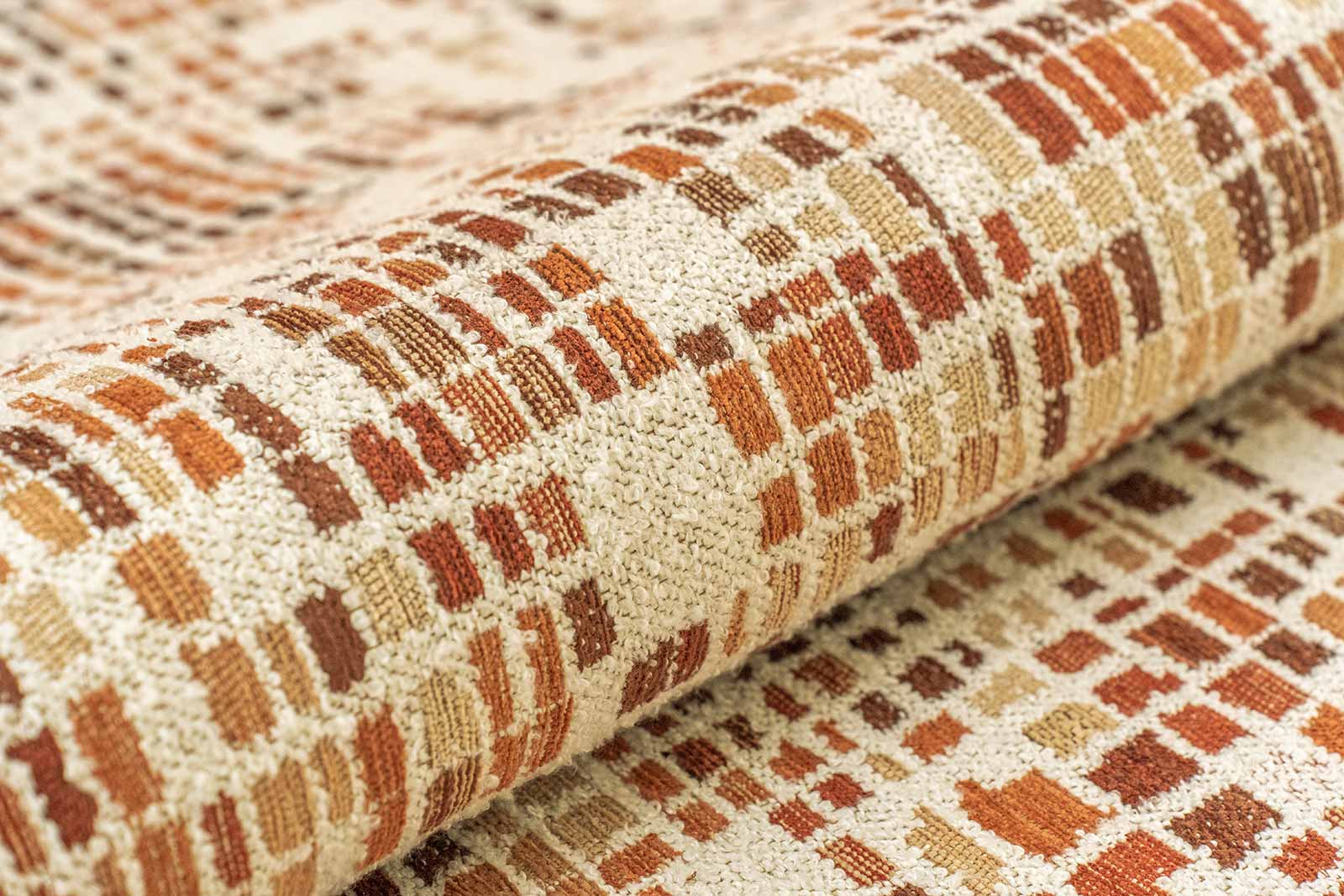 Louis De Poortere rug Gallery 2098 Cubik Pumpkin fold 2